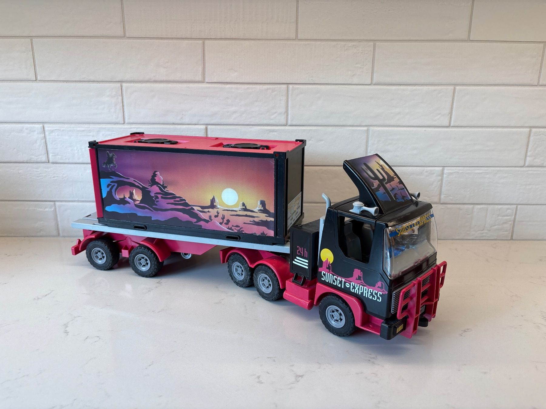 Playmobil Jouets: Playmobil Truck Sunset Express – D'occasion à Gollion par Hampton 1