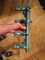 Benzin Einspritzleiste mit 4 Injektoren Saab 93 2005