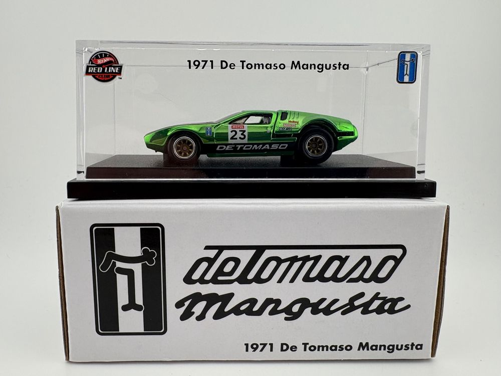 Hot Wheels RLC 1971 De Tomaso Mangusta - Édition 2021 - Scellé NEUF