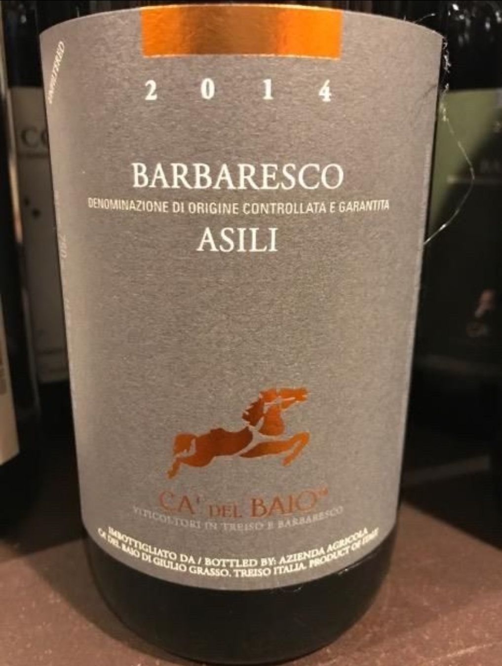 Vino: Ca del Baio Barbaresco Asili DOCG 2014 – Nuovo (secondo la descrizione) da Zürich venduto da giu_w6vf 1
