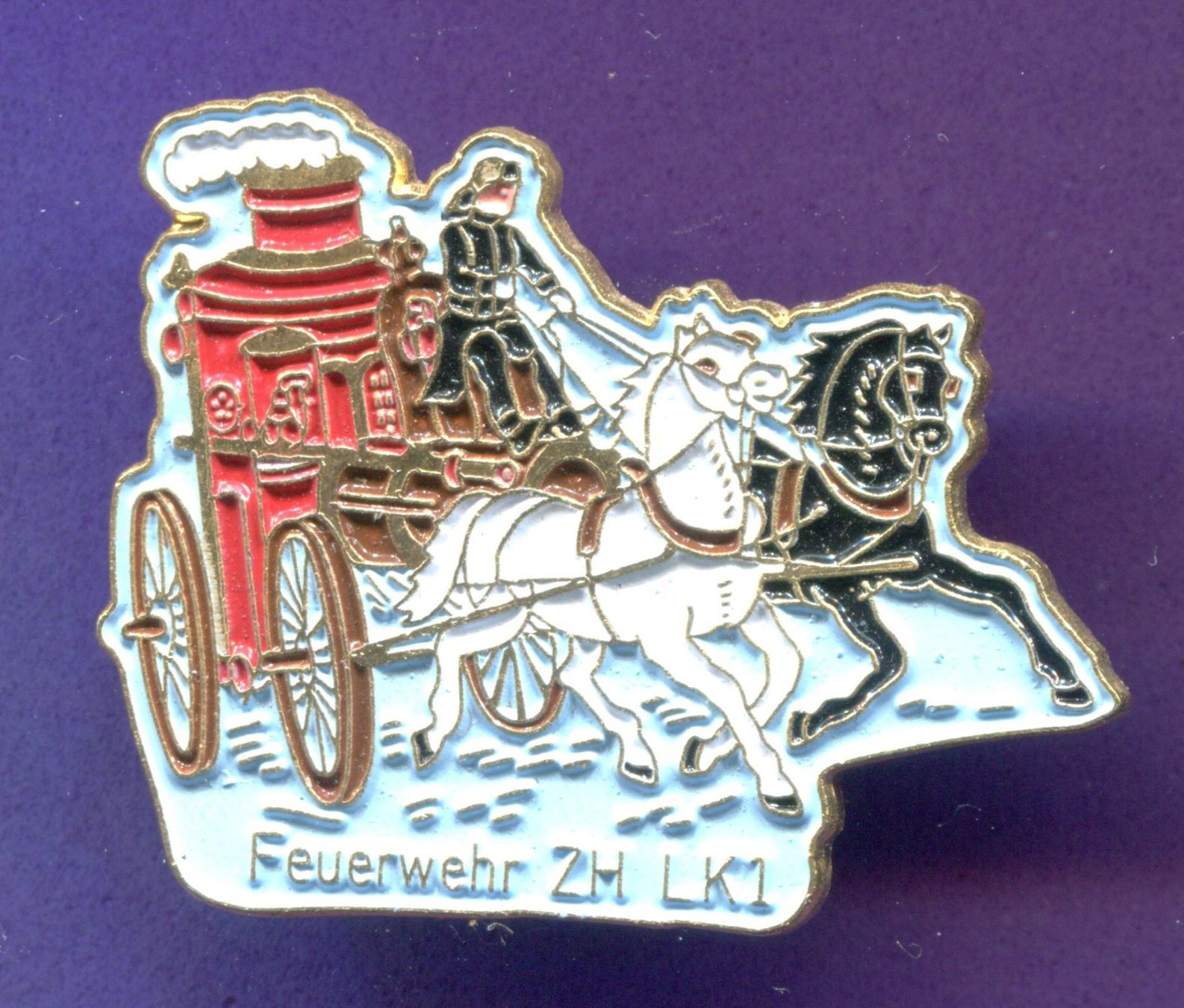 Placchette & Badge: Feuerwehr  ZH  LK1 – Usato da Winterthur venduto da Sammleroase