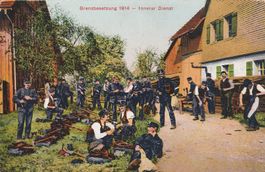 Militär-Schweiz-Grenzbesetzung 1914-Innerer Dienst