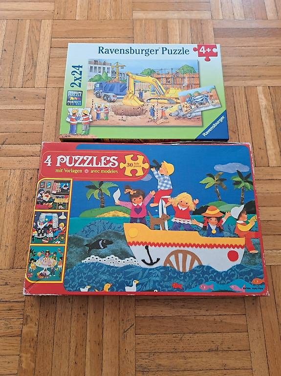 Puzzles: Div. Puzzles ab 3 Jahren aufwärts – D'occasion à Zürich par sandra0070 2