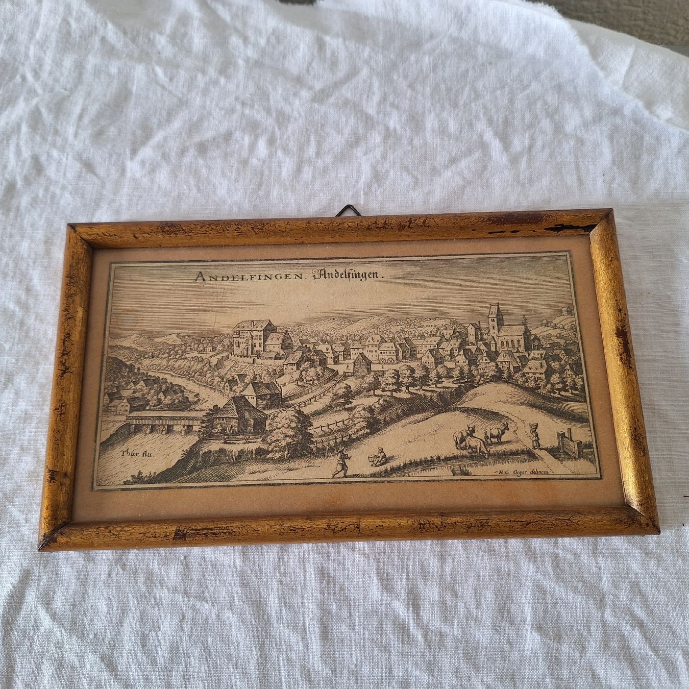 Foto & Immagini: Versand möglich. Kleiner Meridian Andelfingen Bild – Usato da Winterthur venduto da Goldpipau