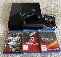 Sony PlayStation 4 Konsole mit Controller und 3 Spielen