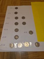 20 Rappen - 13 mal ab 1894 bis 1939 siehe Beschrieb