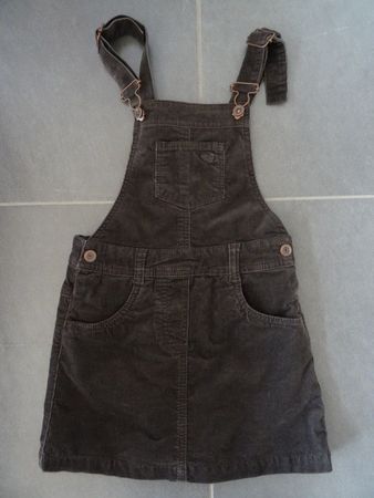 ESPRIT schönes Cord-Kleid/Latzrock Gr.122/128 ***NEU***