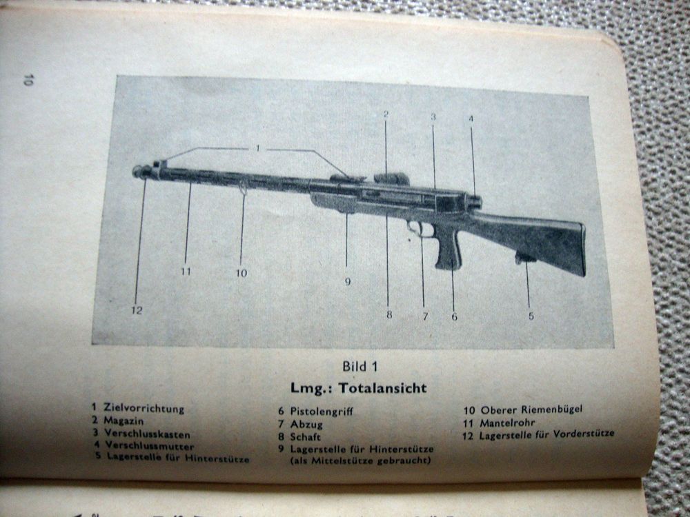 Das leichte Maschinengewehr Reglement 53.121 d Militär Kaufen auf Ricardo