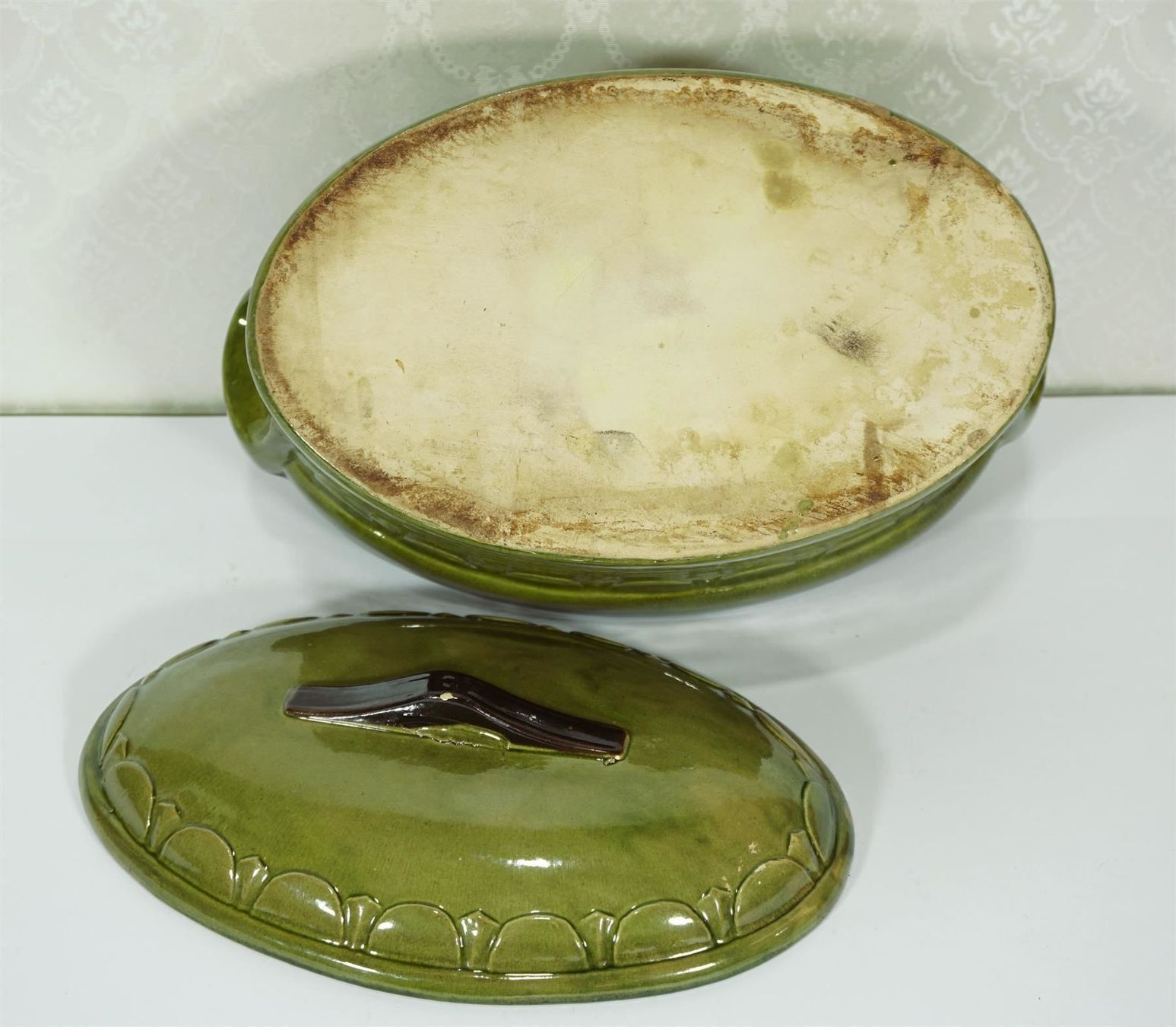 Pentole: schöner Art Deco Schmortopf – Usato da Meggen venduto da Trouvaillen 3