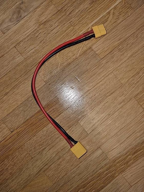 Cavo carica XT90 30cm 14AWG maschio