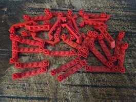 lego 52501 lot de 30 pièces Red Slope, Inverted 45 6 x 1