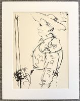 Pablo Picasso - Originale Vintage-Lithographie von 1961