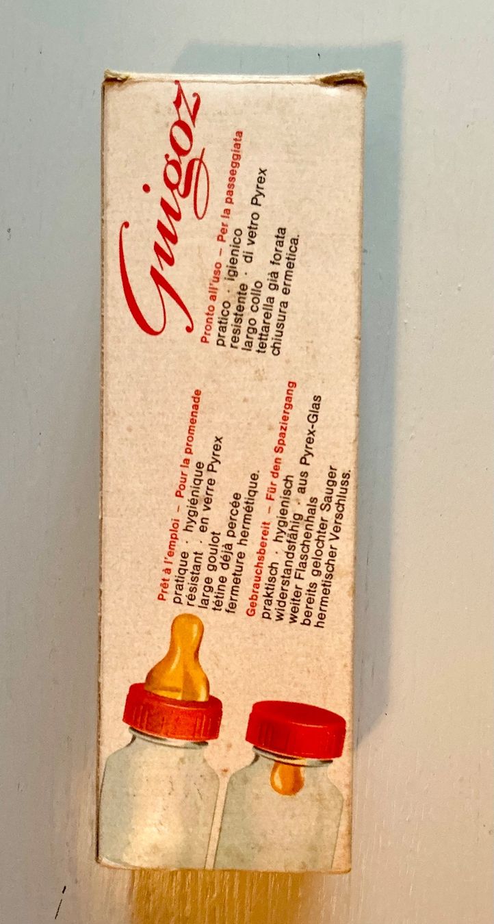 Pasti del neonato: VINTAGE GUIGOZ SCHOPPENFLASCHE – Usato da Zell LU venduto da Silvermemory 5