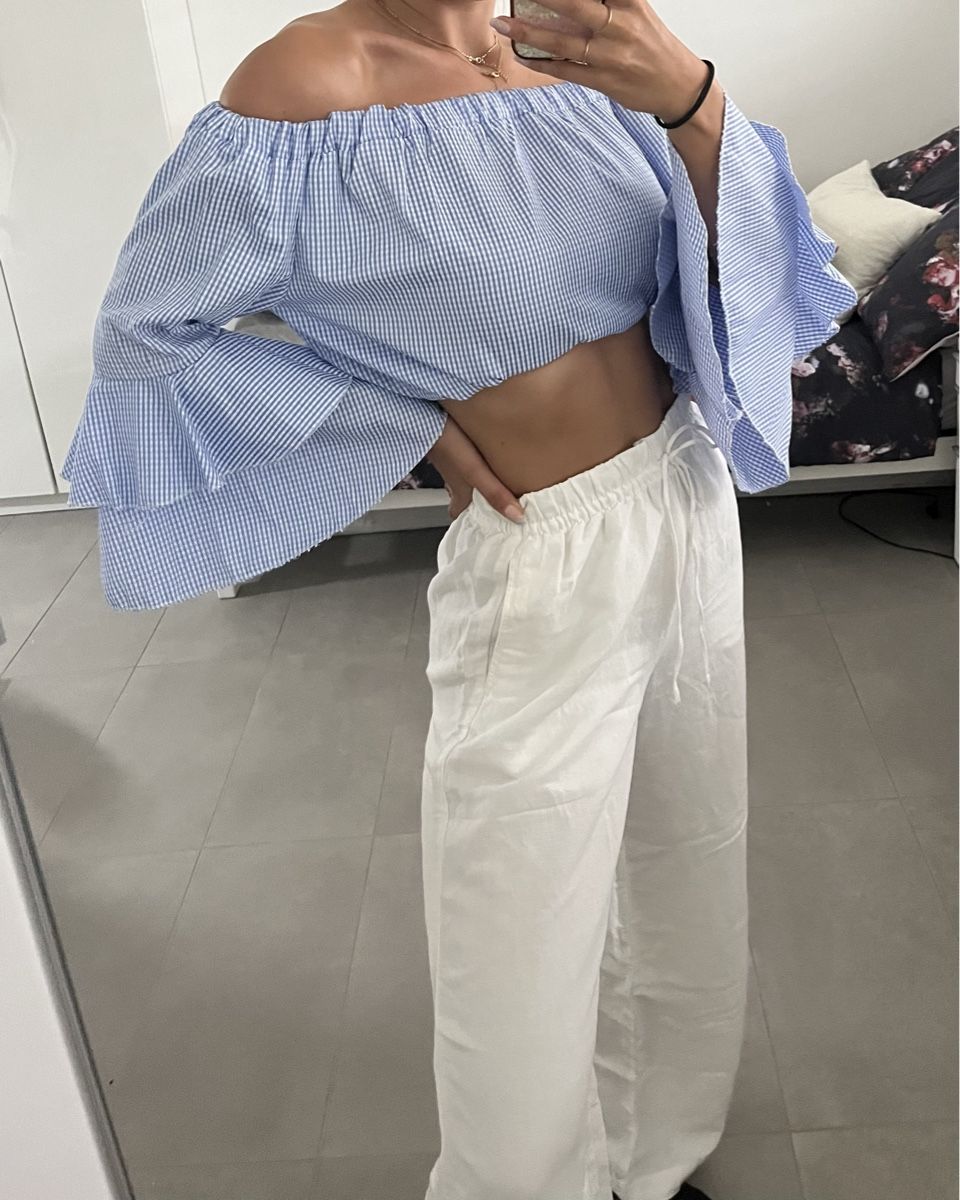 Zara Chemisiers: Chemise d’été bleu taille S/M – Neuf (Voir description) à Aigle par sow_m7gm 3