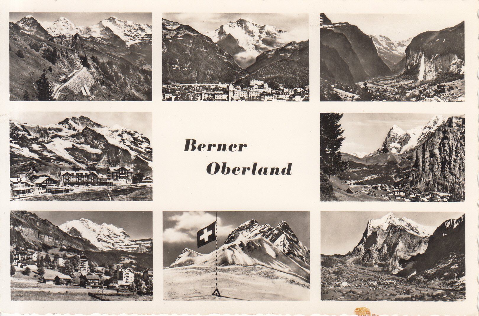 Ansichtskarten: Berner Oberland ca. 1950 – Gebraucht aus Bürglen TG von StampGraf