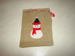 1 Samichlaussack, St. Nikolaus, Weihnachtsmann Säckli Jute