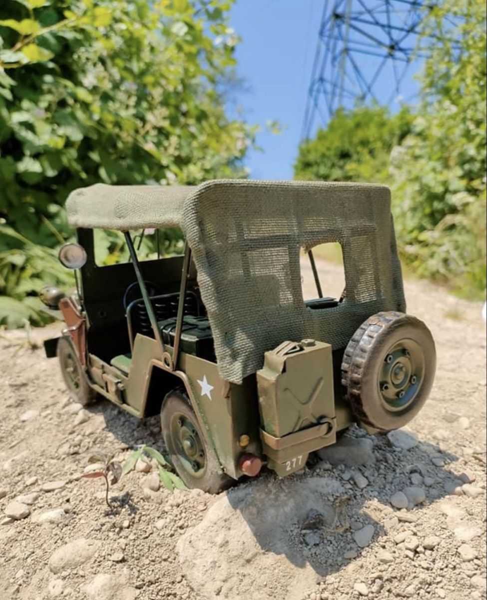 Ford Modellautos: Ford Mutt M151 aus Blech – Neu und originalverpackt aus Langendorf von Blechfahrzeuge 2