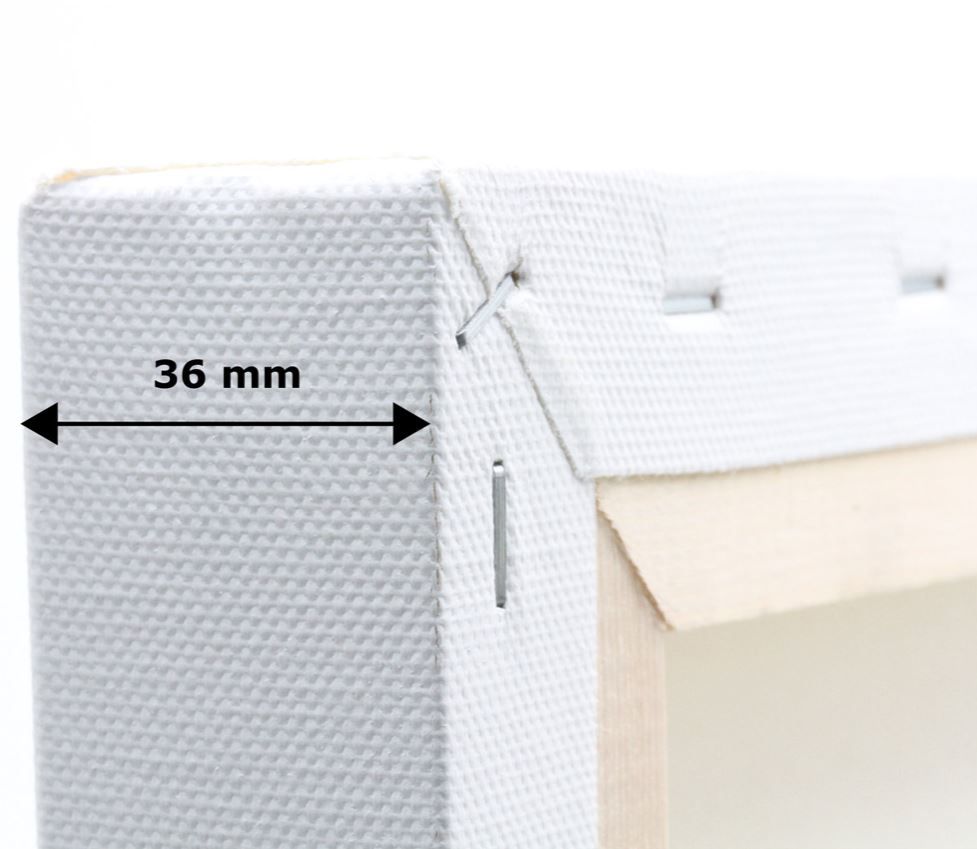 Tele & Cornici: 80x80 Meister 3D 4er Keilrahmen – Nuovo e nell'imballaggio originale da Escholzmatt venduto da crazyteam 4