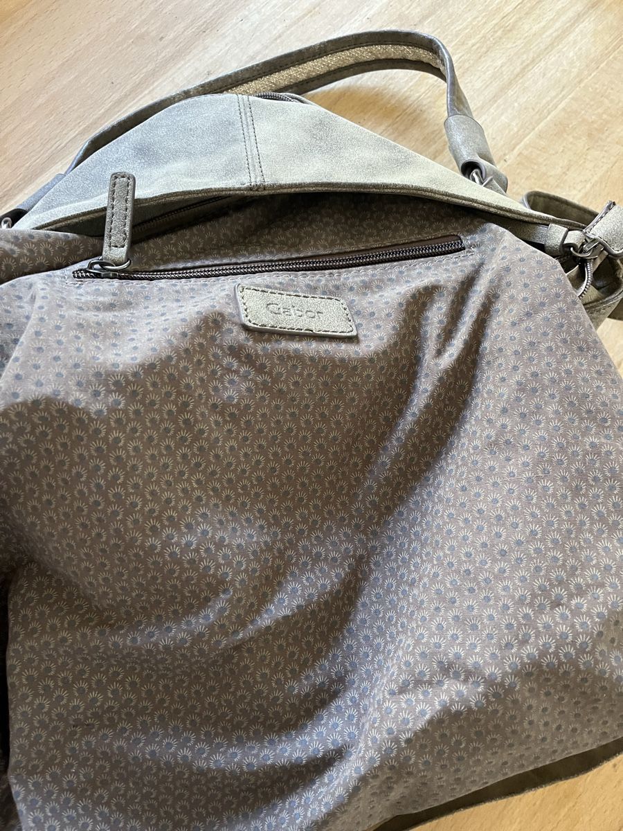 Gabor Borse da donna: Neue Gabor Handtasche Vintagestil schlammfarben – Nuovo (secondo la descrizione) da Rikon im Tösstal venduto da stupsi99 5