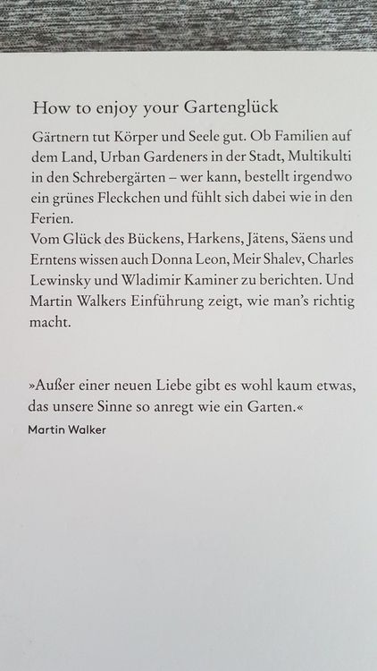 How to enjoy your Gartenglück Kurzgeschichten Kaufen auf Ricardo