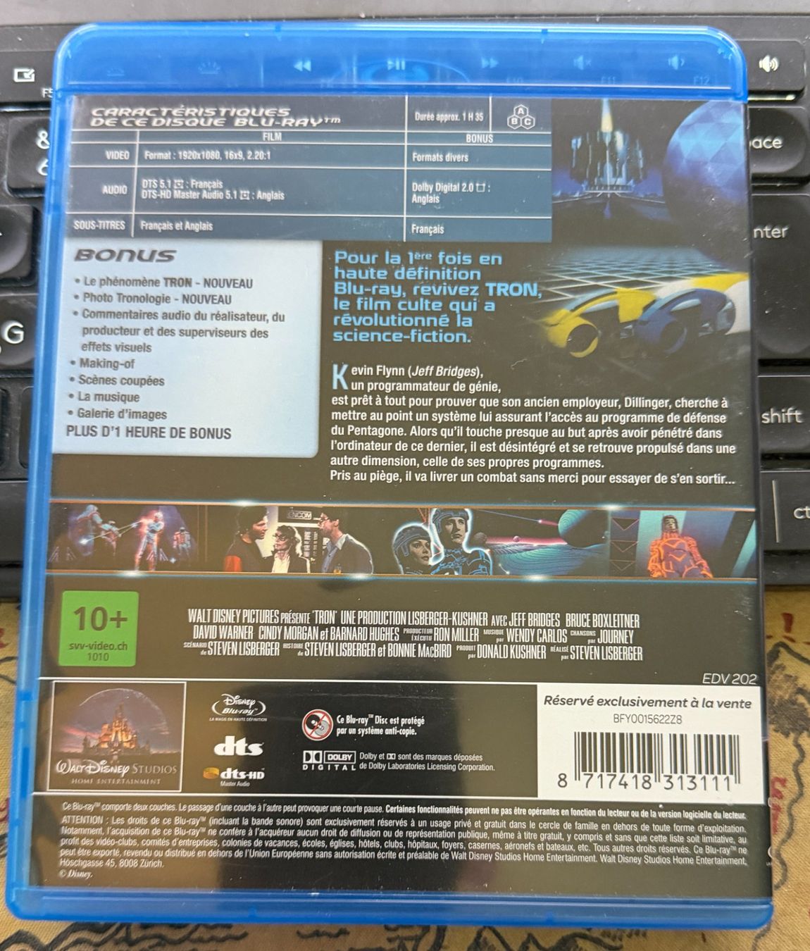 Tutti i DVDs: TRON (1982) - Blu-ray – Usato da Semsales venduto da __Florian__ 2