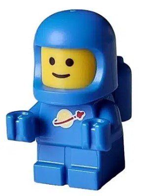 Lego Kit di costruzioni: LEGO Minifigur Mini Classic Space Astronaut, blau – Nuovo (secondo la descrizione) da Bettwiesen venduto da mad_cl6y