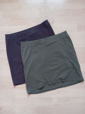 Lot de 2 jupes moulantes en coton