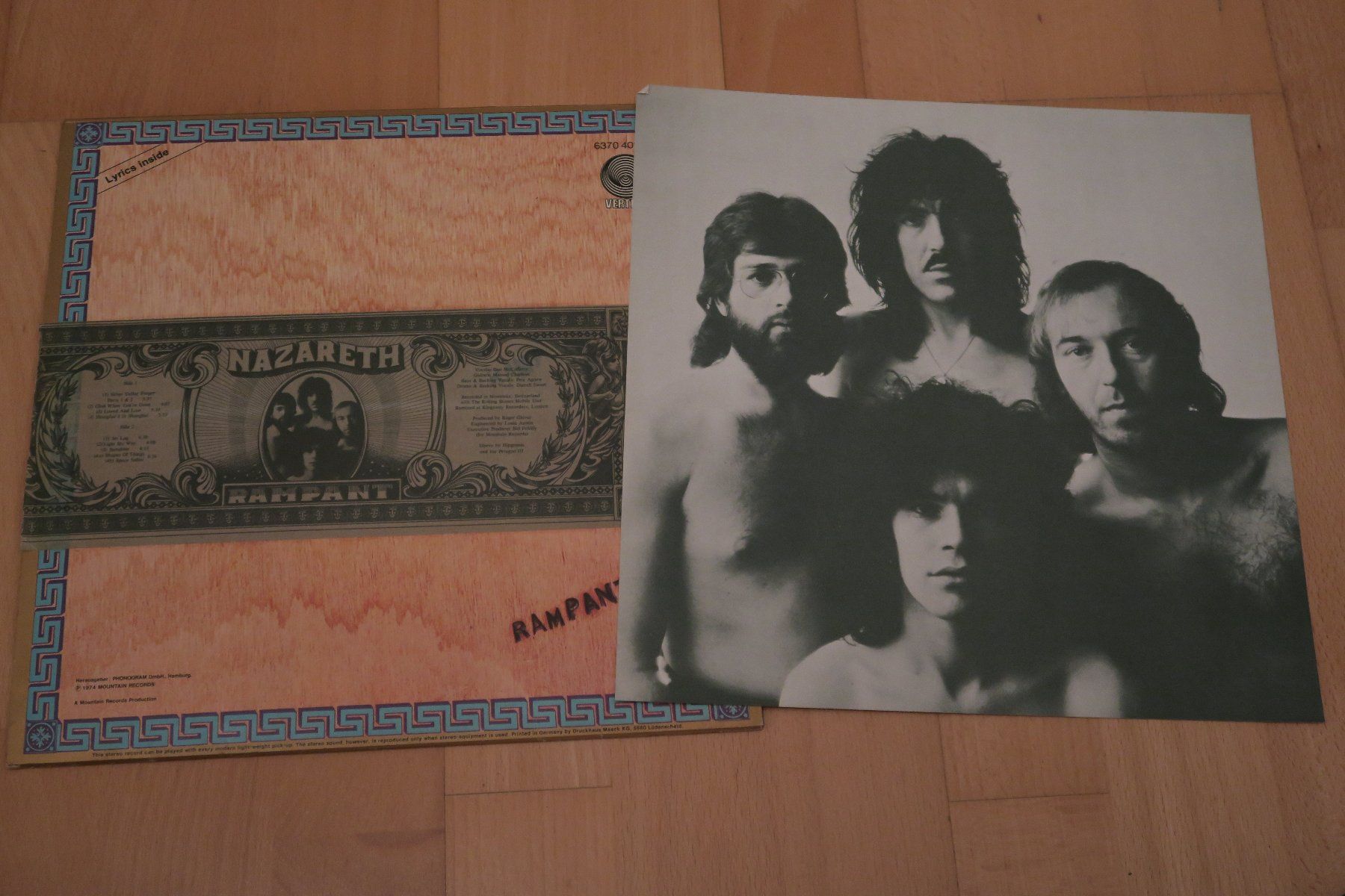 Dischi in vinile: Nazareth  – Rampant – Usato da Thun venduto da Karibu70 2