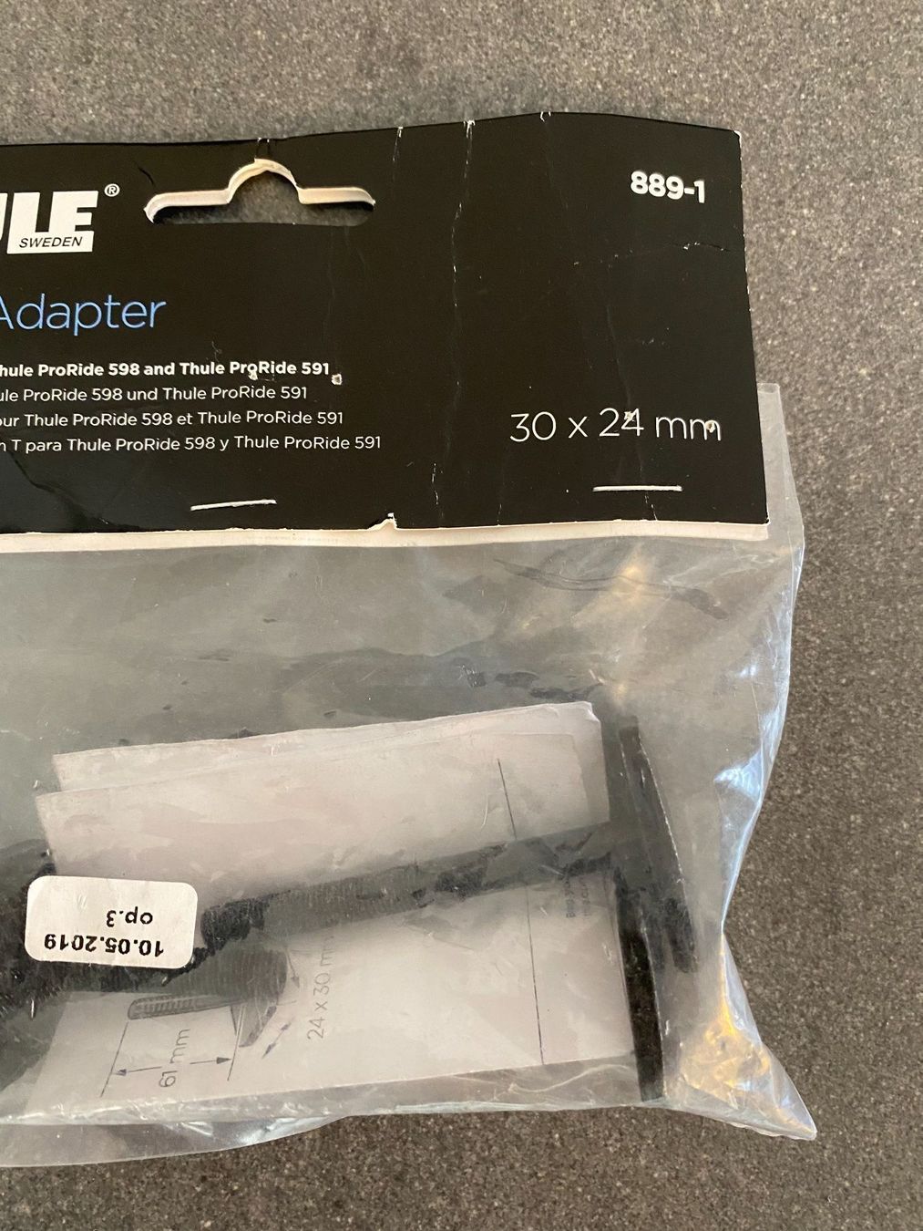 Thule Portapacchi: Thule T track Adapter Neu – Nuovo e nell'imballaggio originale da Hünenberg venduto da Trade18 1
