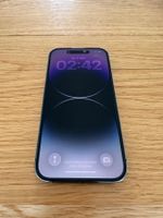 iPhone 14 Pro 128 GB Dunkellila mit Box & Kabel