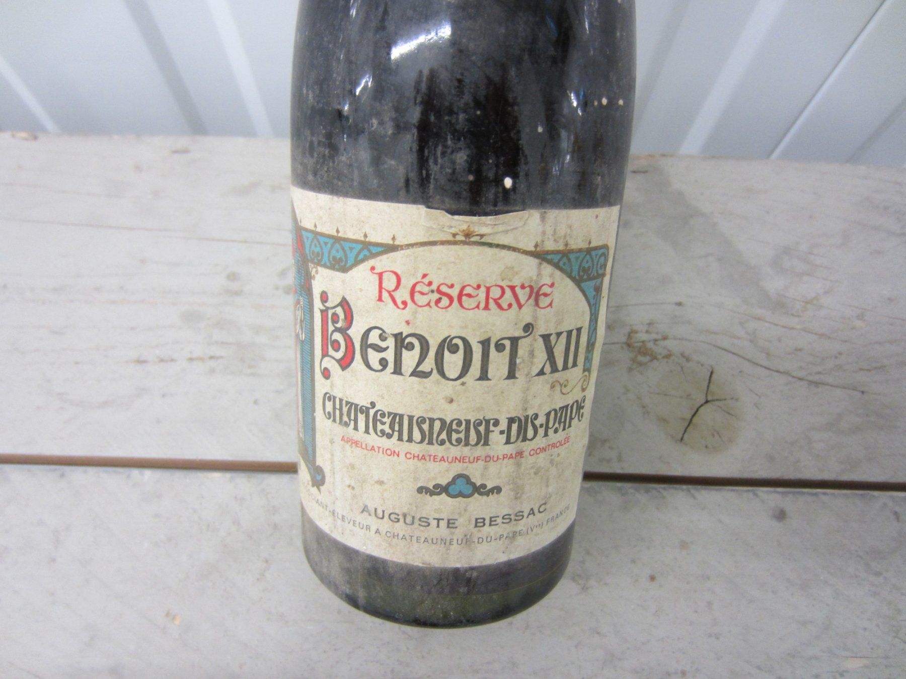 Wein: Rotwein CHATEAUNEUF DU PAPE  1936 – Gebraucht aus Bern von Nanuni 1