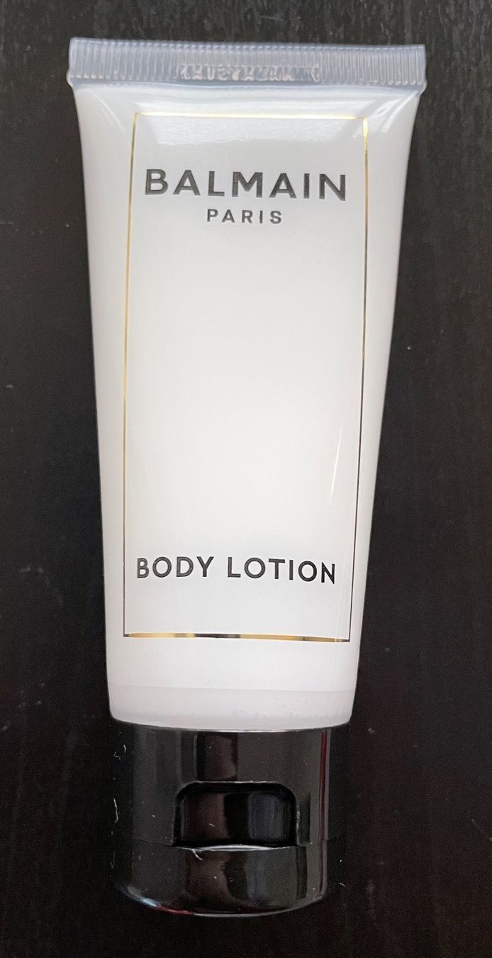 Feuchtigkeitspflege: Balmain Body Lotion (35 ml) (NEU!) – Neu und originalverpackt aus Zürich von T_H_O_M_A_S