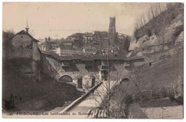 Fribourg, les fortifications du Gotteron