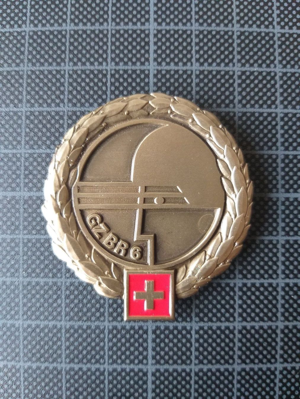 Placchette & Badge: Béretemblem Grenzbrigade 6 – Usato da Bauma venduto da SwissMilitaria