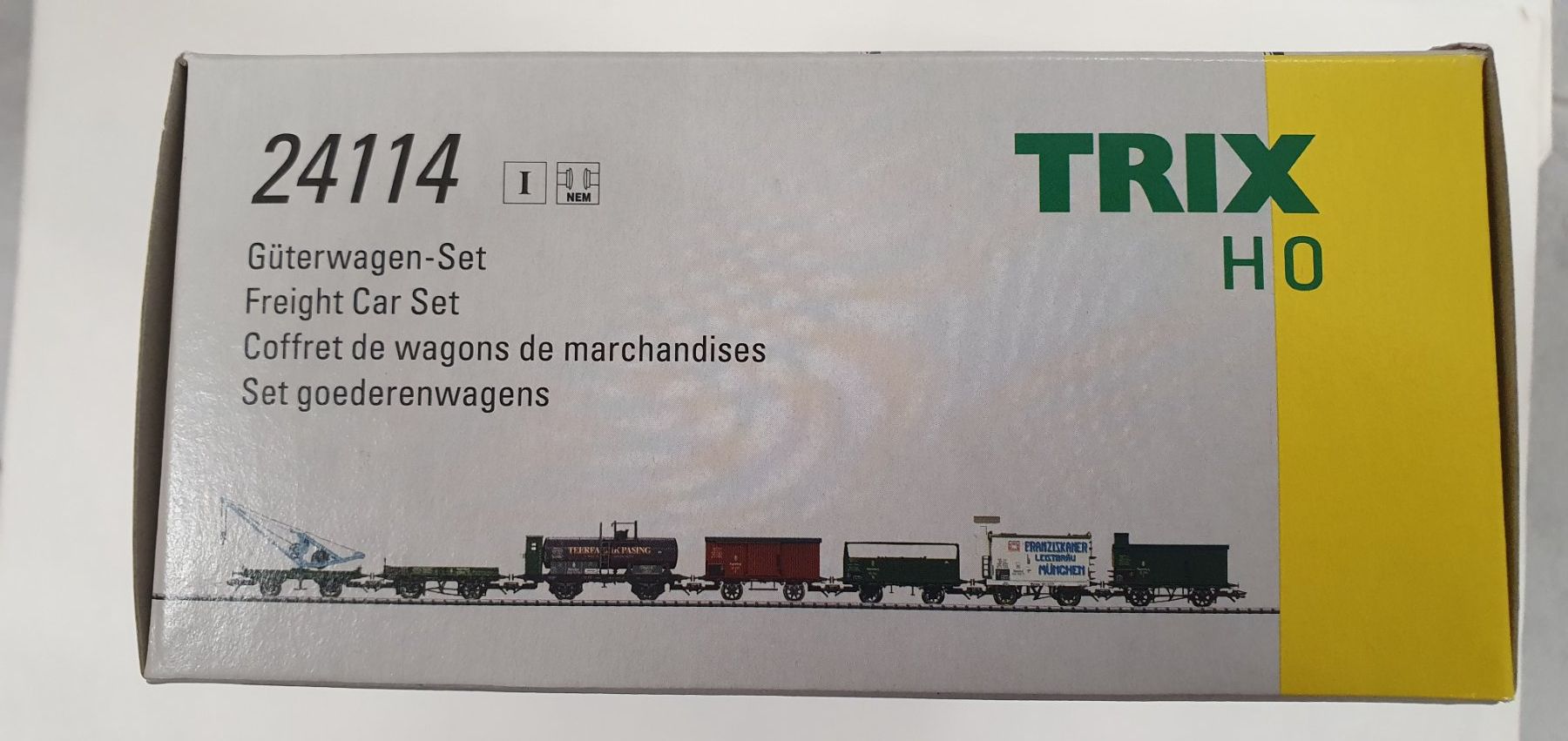 Trix Modellini di ferrovie: TRIX 24114 K.Bay.St.B. Set Güterwagen Ep. I – Nuovo e nell'imballaggio originale da Würenlos venduto da jub_nd5j 1