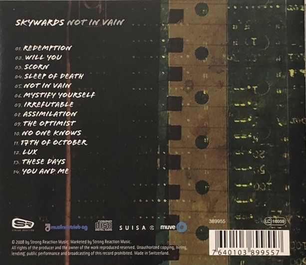 CD: Skywards – Not in vain – Usato da Grüningen venduto da azulverde 1