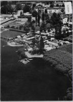 Flugaufnahme Camping-Lido Rapperswil
