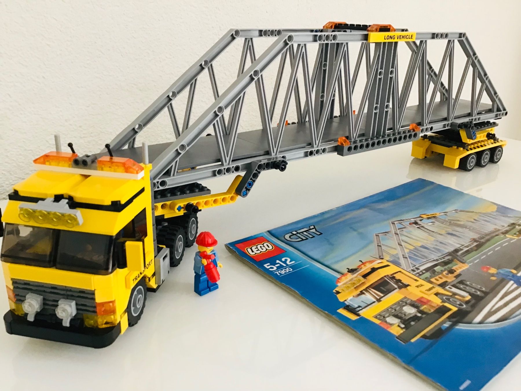 Lego Kit di costruzioni: Lego City 7900 Schwertransporter – Usato da Rodersdorf venduto da alfa03 1