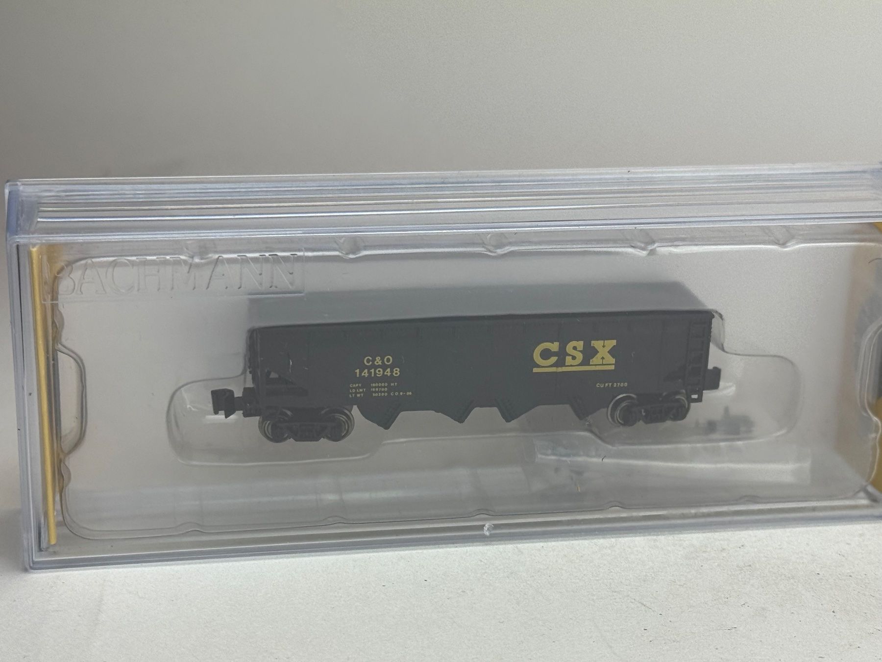 Modelleisenbahnen: EX-  Bachmann Hochbord Wagen CSX – Gebraucht aus Elm von Wikmtz