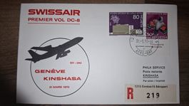 Swissair Geneve - Kinshasa 31.03.1970