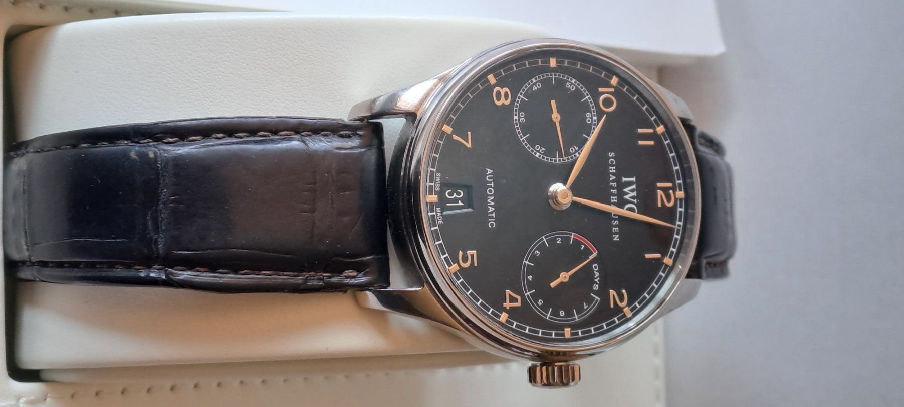 IWC Uhren: IWC Portugieser – Gebraucht aus Bichwil von Zeitlos48