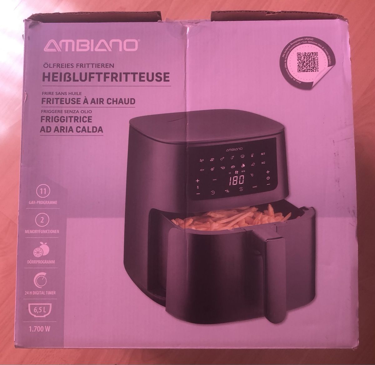 Ambiano Appareils de cuisine: Air Fryer – D'occasion à Wolhusen par herbstfarben 4
