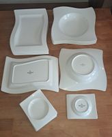 Villeroy & Boch Geschirr-Set „NewWave“ (Modernes Wellen-Desi