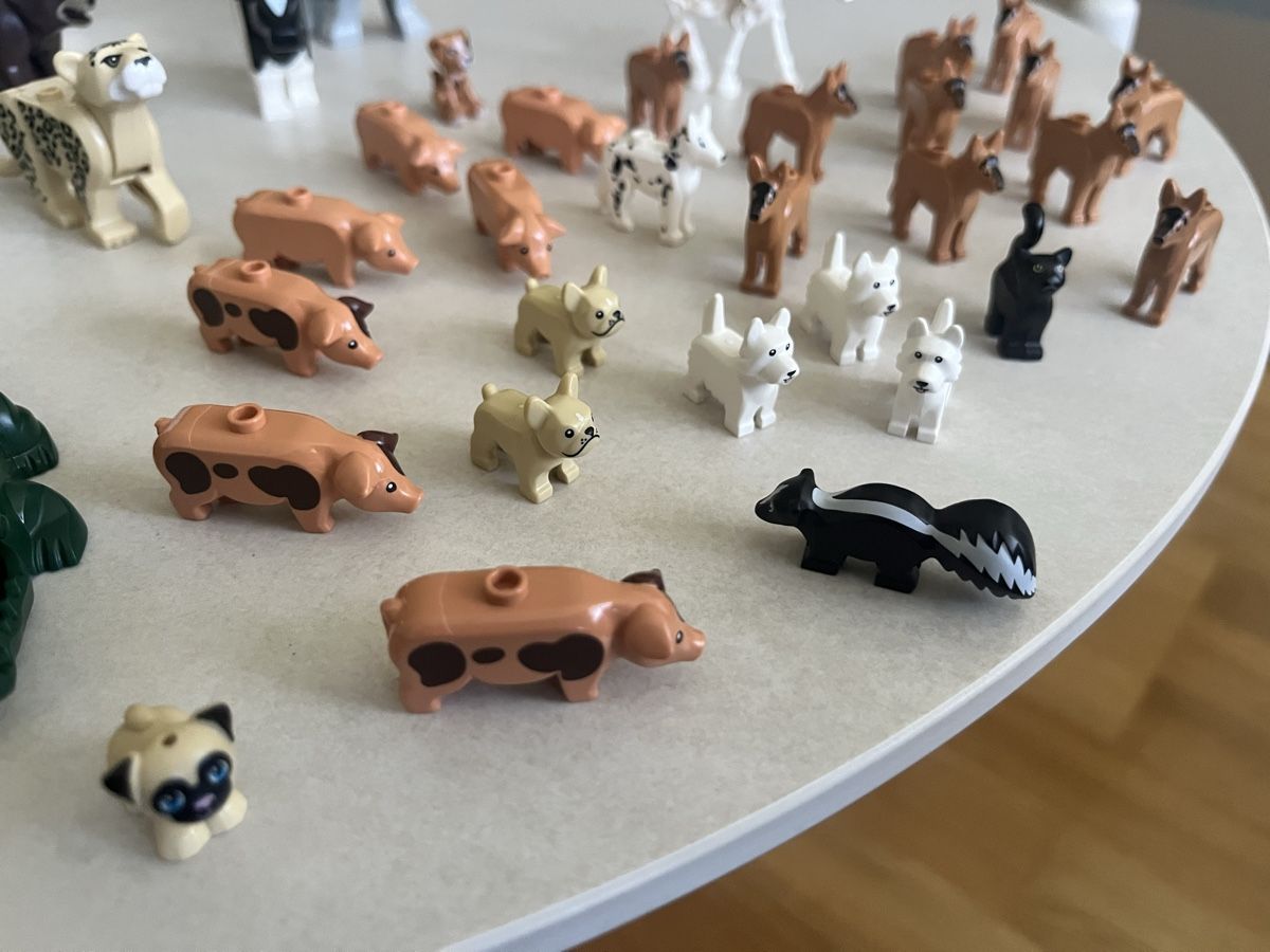 Lego Statuette: 43x LEGO Tiere / Konvolut! – Usato da Köniz venduto da Tottigoal10 7