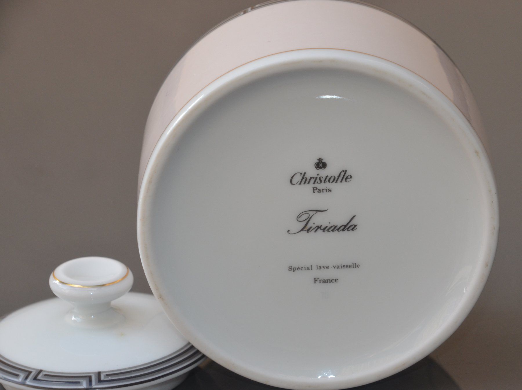 Christofle Zuccheriere: Christofle Tiriada  Zuckerdose / Sucrier – Usato da Collonges venduto da arashee 4