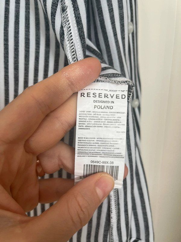 Camicette: Bluse von Reserved, Gr. 38 – Usato da Basel venduto da Luzora 2