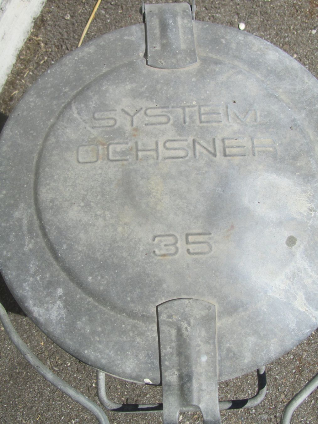 Ochsner Poubelles: l SYSTEM OCHSNER 35 Abfalleimer, Metall – D'occasion à Seengen par mikelele 1