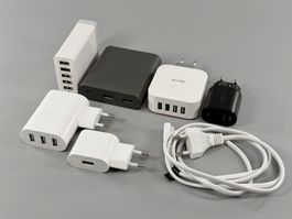 Diverse Ladegeräte/Netzteile, USB - Top Zustand!