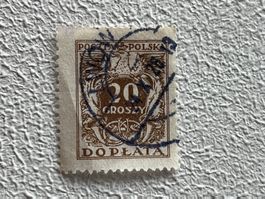 Polen Briefmarke