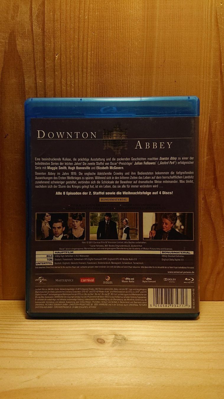 Alle DVDs: DOWNTON ABBEY Staffel 2 auf Blu-Ray – Gebraucht aus Wilderswil von Exebub 1